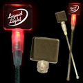 9" Red Square Light-Up Cocktail Stirrers